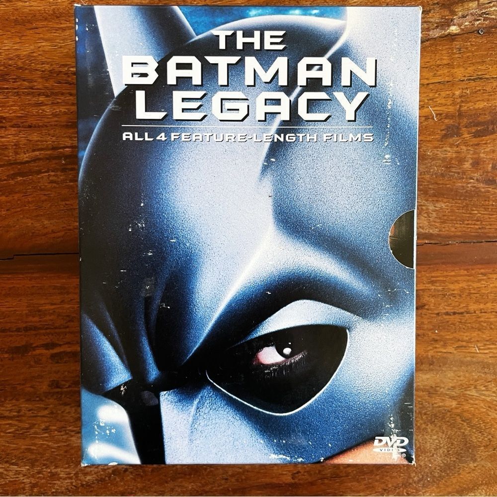 Warner Brothers The Batman Legacy 4 DVD Collection Feature Length Action